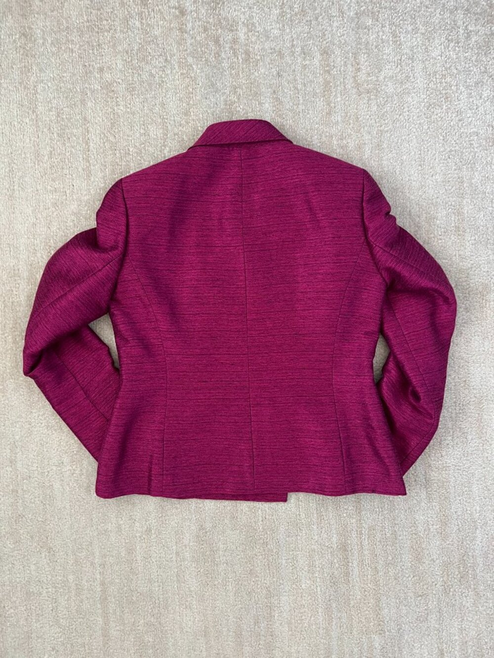 Kasper Three Button Blazer Jacket 6 Work Office - Picture 4 of 9